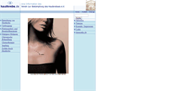 Desktop Screenshot of melanom-info.de